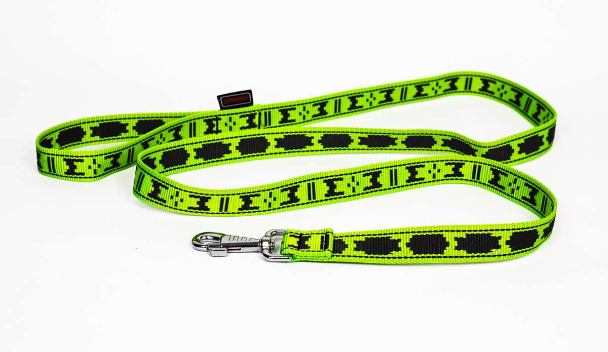 Buckle-Down Hundeleine Batman-Design – 1,8 M Lang, 3,8 Cm Breit, Schwarz/gelb
