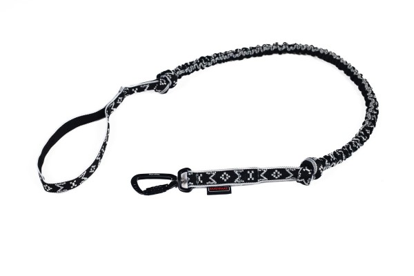 Zugleine mit Alukarabiner-Vollgefedert